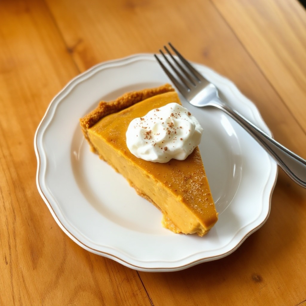 Creamy Pumpkin Delight Pie