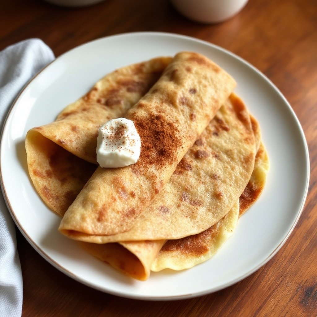 Crepes di Ricotta al Cacao a Basso Contenuto di Carboidrati