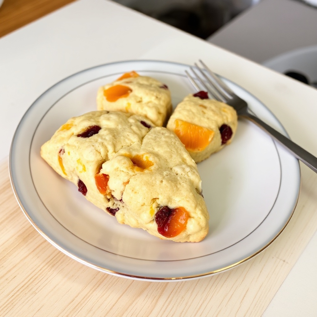 Zitrus-Cranberry-Delight-Scones