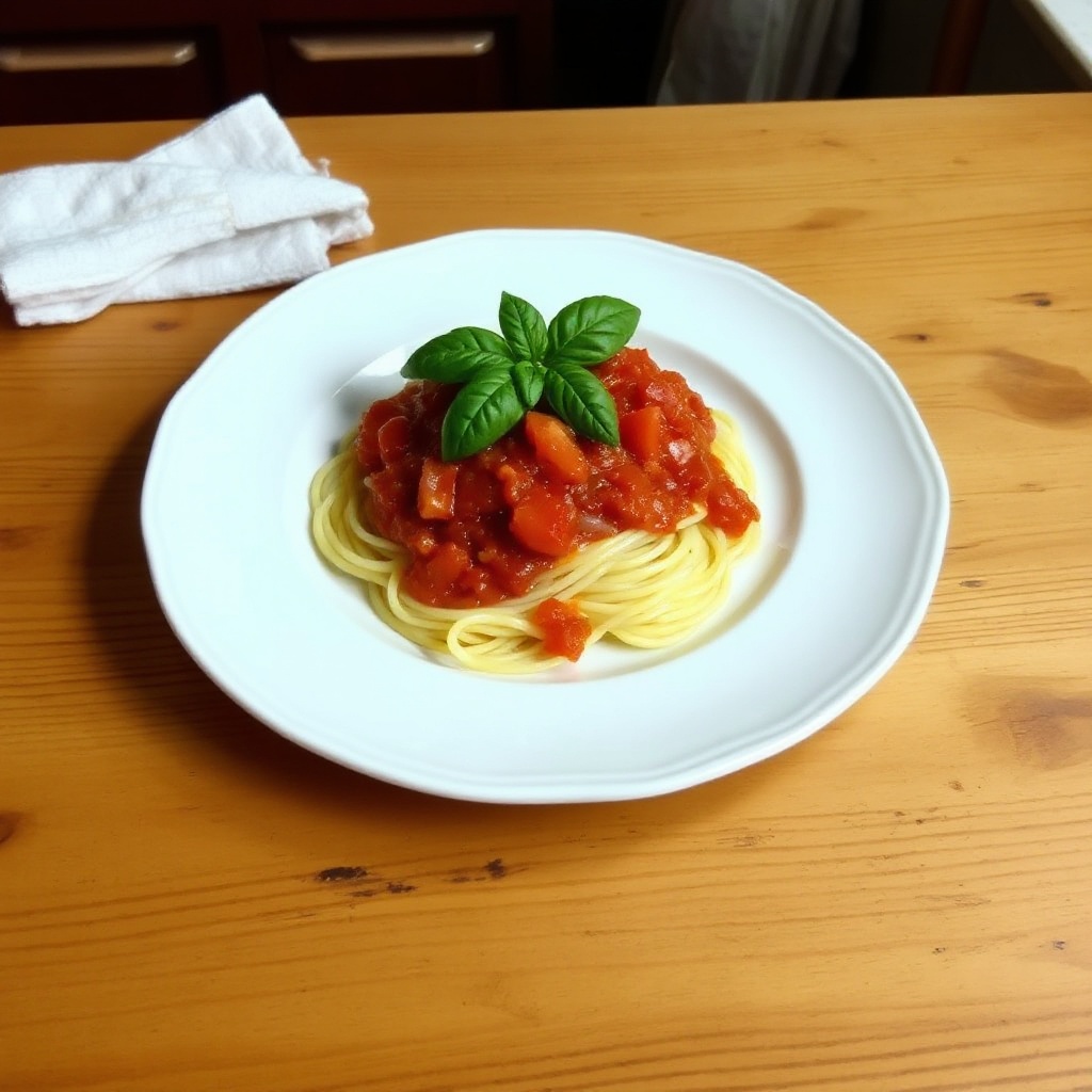 Schnelle und aromatische Tomaten-Basilikum-Sauce