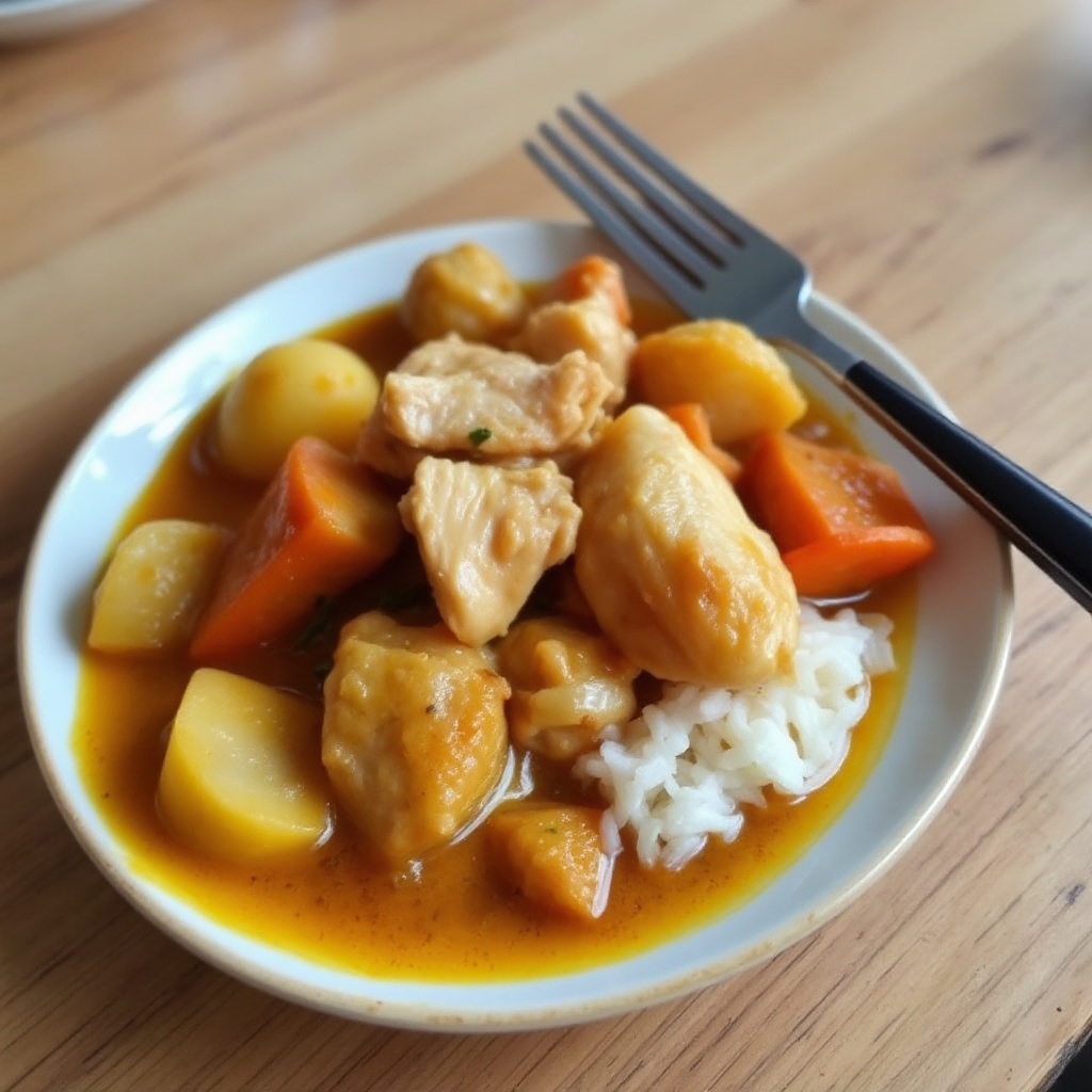 Curry di Pollo Giapponese Migliorato
