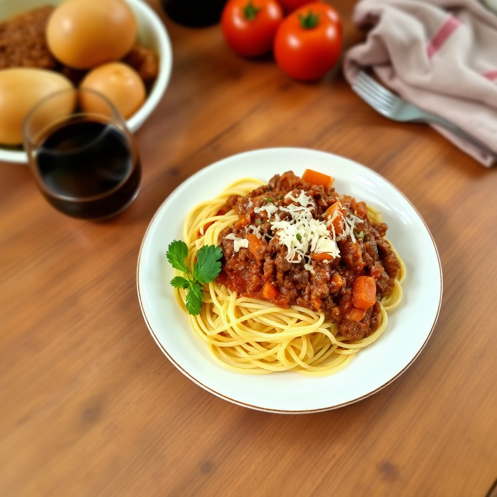 Savory Beef Ragu with Pasta