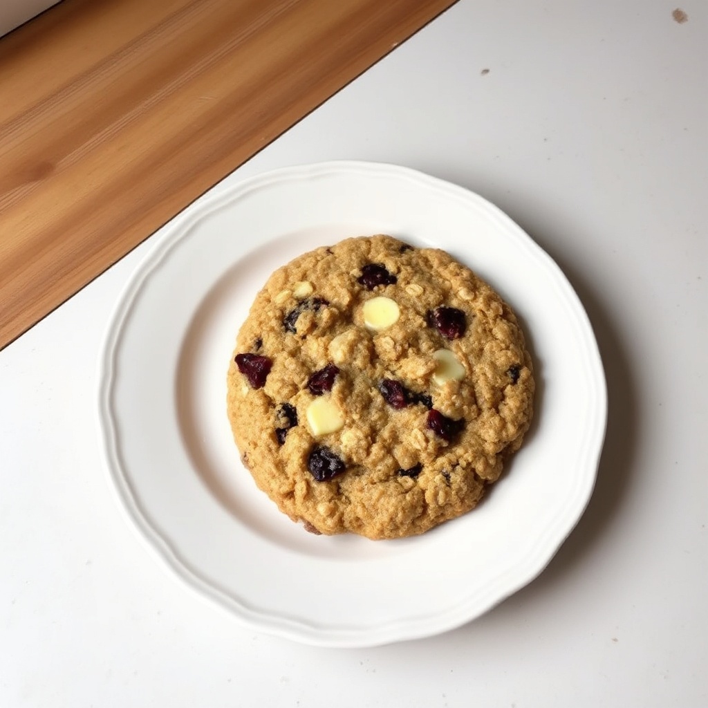Biscotti Chewy con Avena e Cranberries