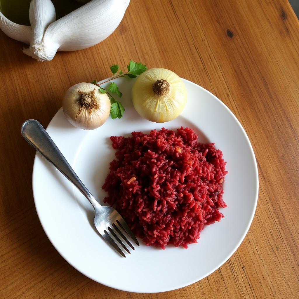Flavored Red Rice Delight