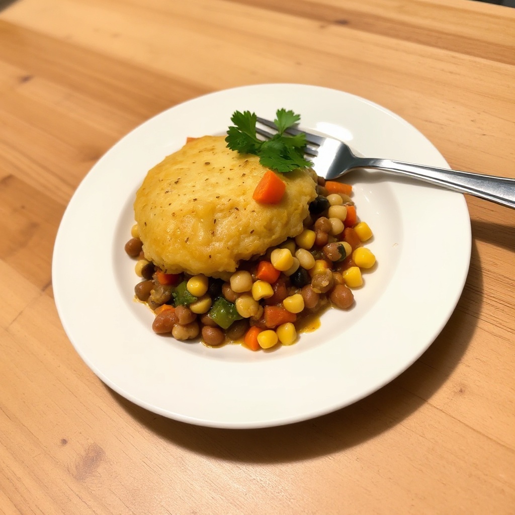 Vegetarian Slow-Cooker Tex-Mex Pot Pie