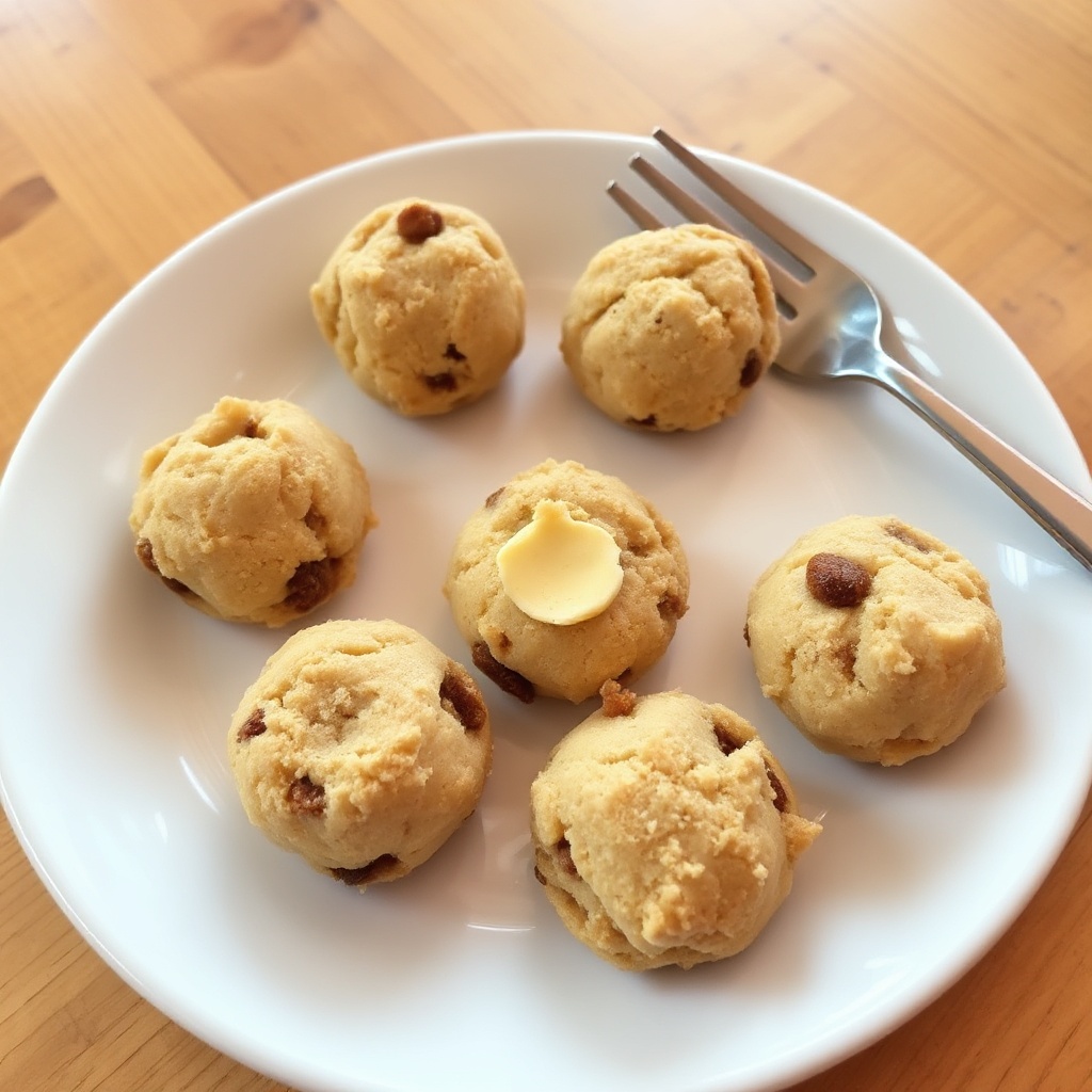 Egg-Free No-Bake Cookie Dough Bites