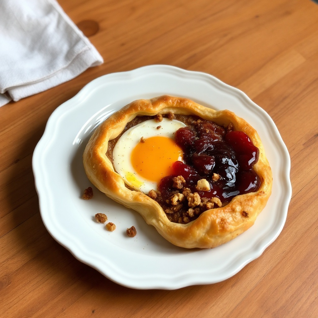 Goldene Walnuss-Brie-Pastete