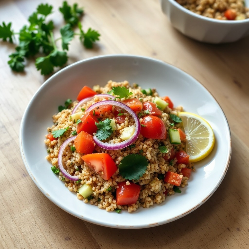 Mediterraner Quinoa-Salat