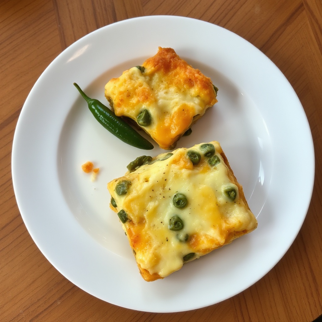 Casseruola di Chili Verde con Formaggio