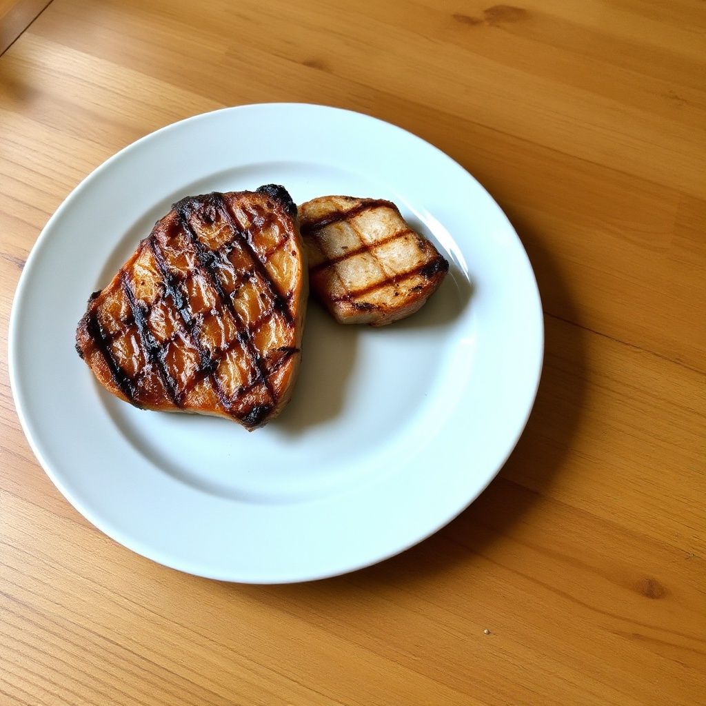 Savory Grilled Pork Chops with Ginger Soy Glaze