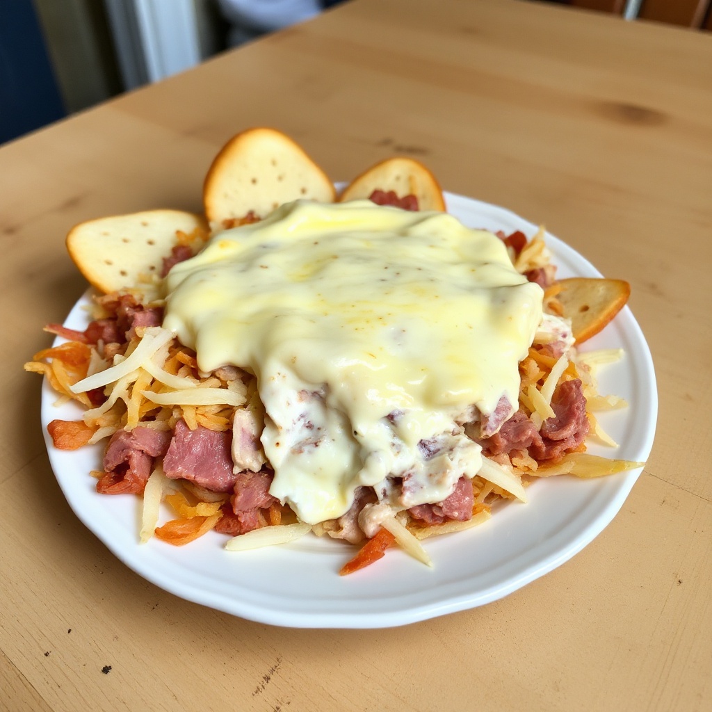 Savory Reuben Cheese Dip
