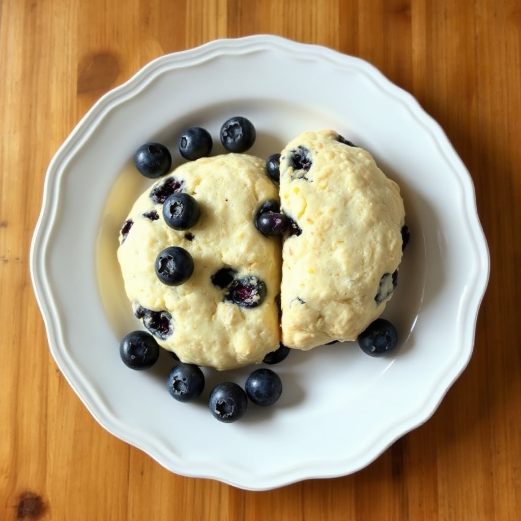 Scones al Limone e Mirtilli con Buttermilk