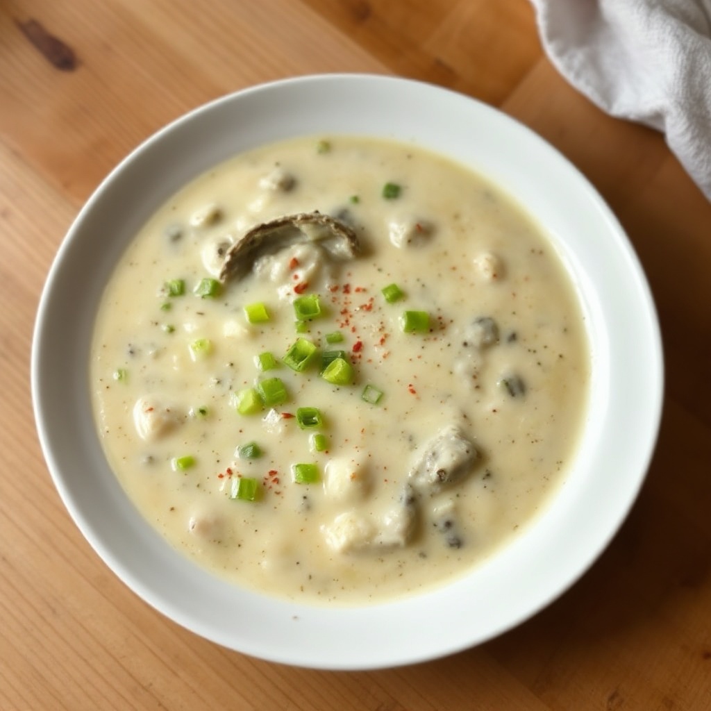 Savory Oyster Chowder