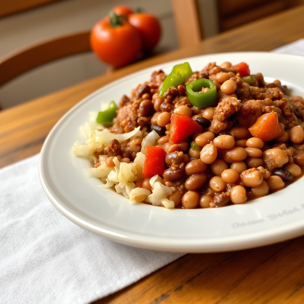 Herzhafter Hausgemachter Chili