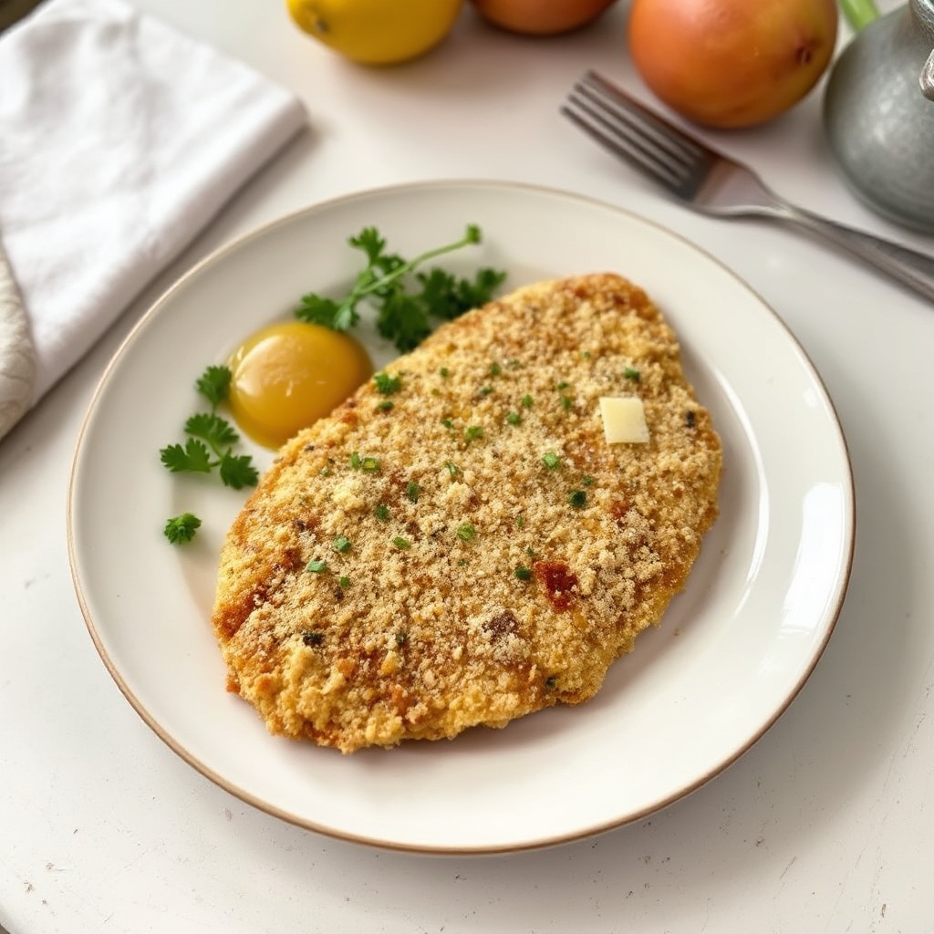 Knuspriges Kräuter-Schnitzel