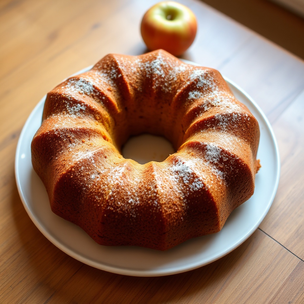 Spiced Pumpkin Apple Bundt Cake