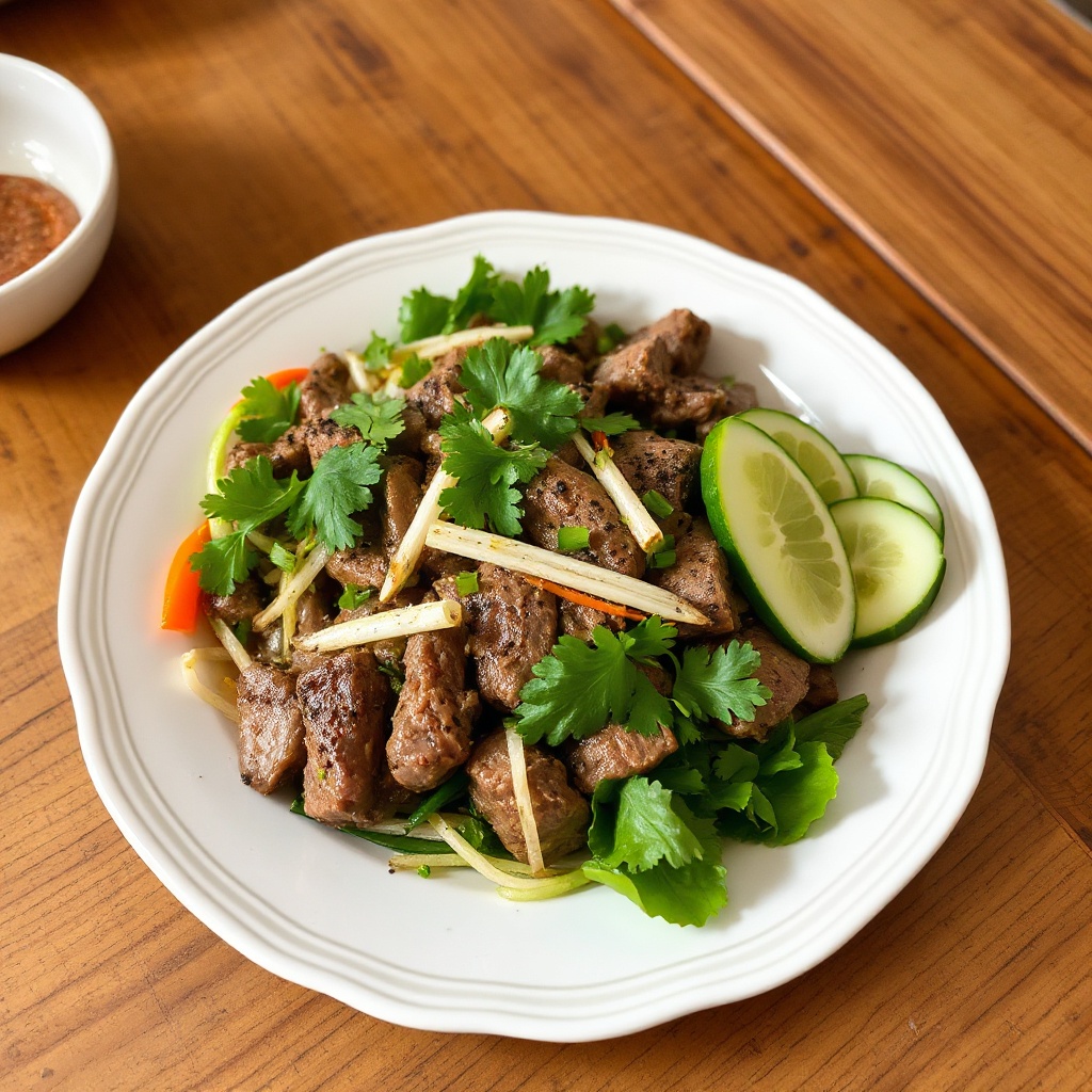 Würziger Thai-Rindfleischsalat