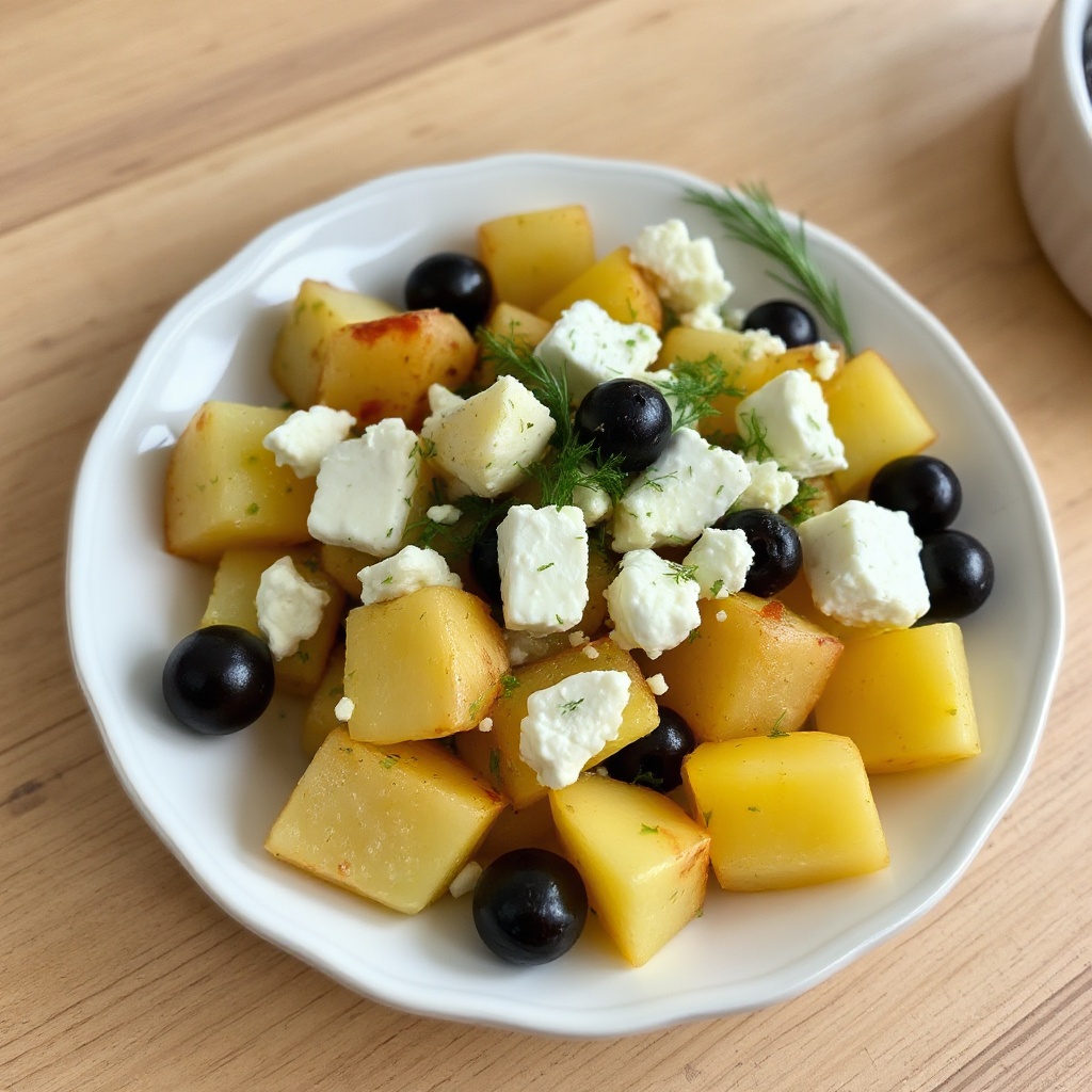 Mediterraner Kartoffel- und Kräutersalat