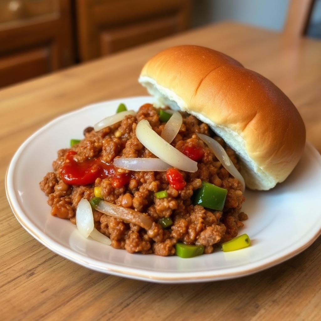 Herzhafte Hausgemachte Sloppy Joes
