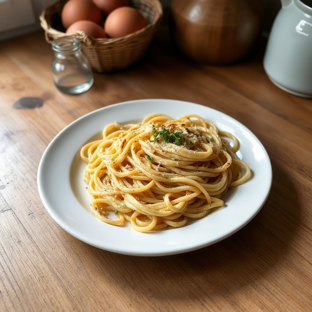Hausgemachte Dinkelpasta mit einem Twist