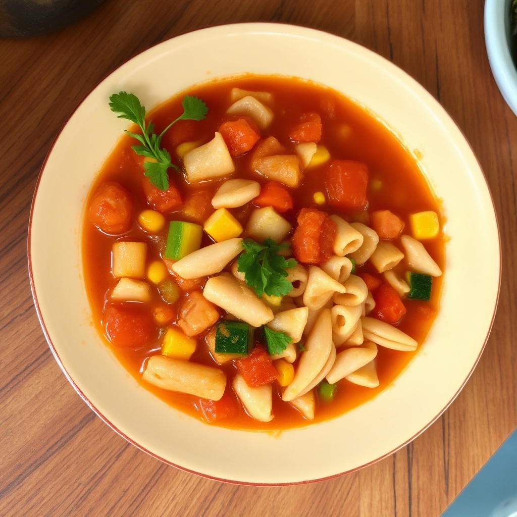 Herzhafte Gemüsesuppe