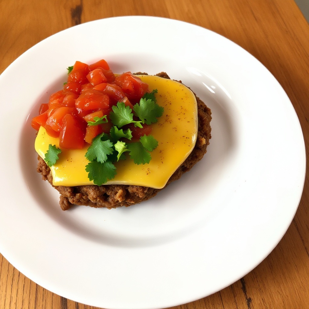 Tex-Mex Salsa Burgers