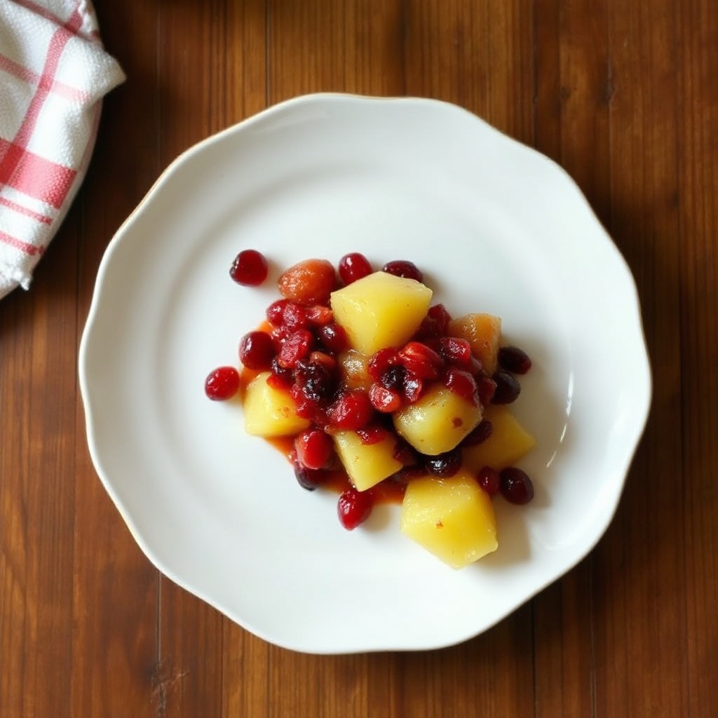 Chutney Tropical Ananas e Mirtilli Rossi