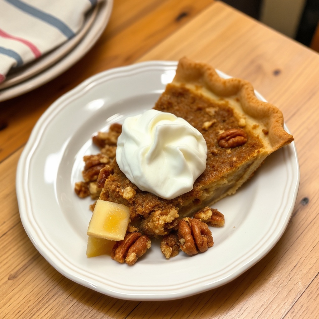 Honey Walnut Delight Pie