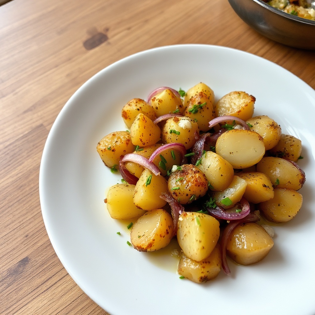 Crispy German-Style Potato Skillet