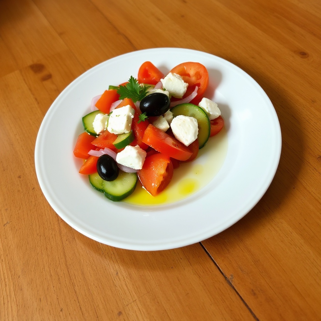 Mediterranean Tomato and Cucumber Delight