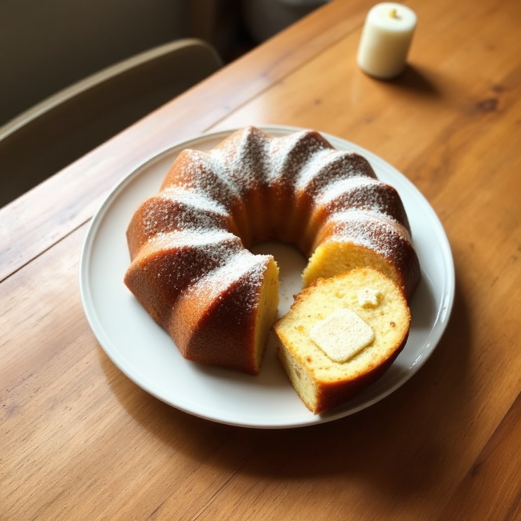 Torta Bundt al Nog