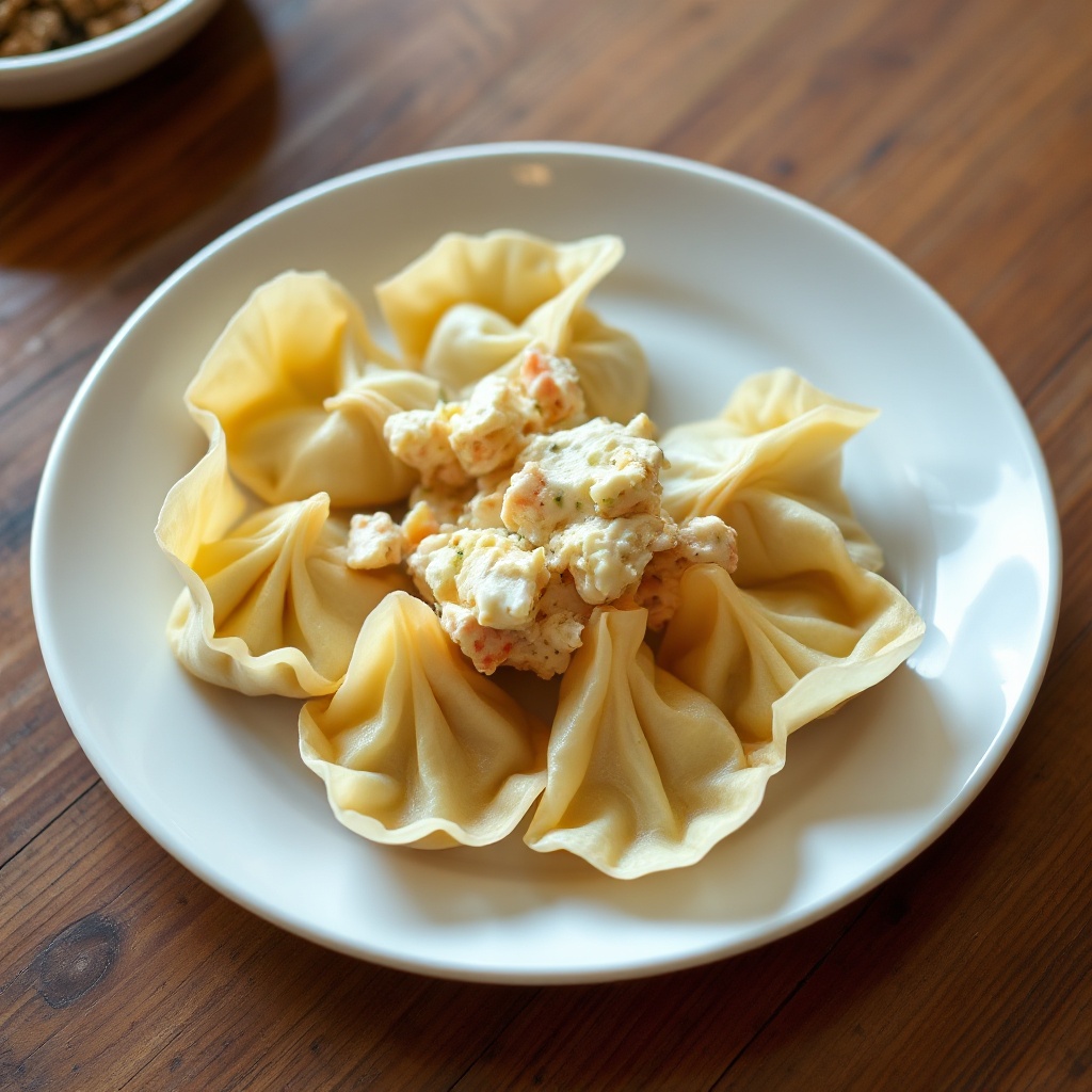 Creamy Crab Wontons