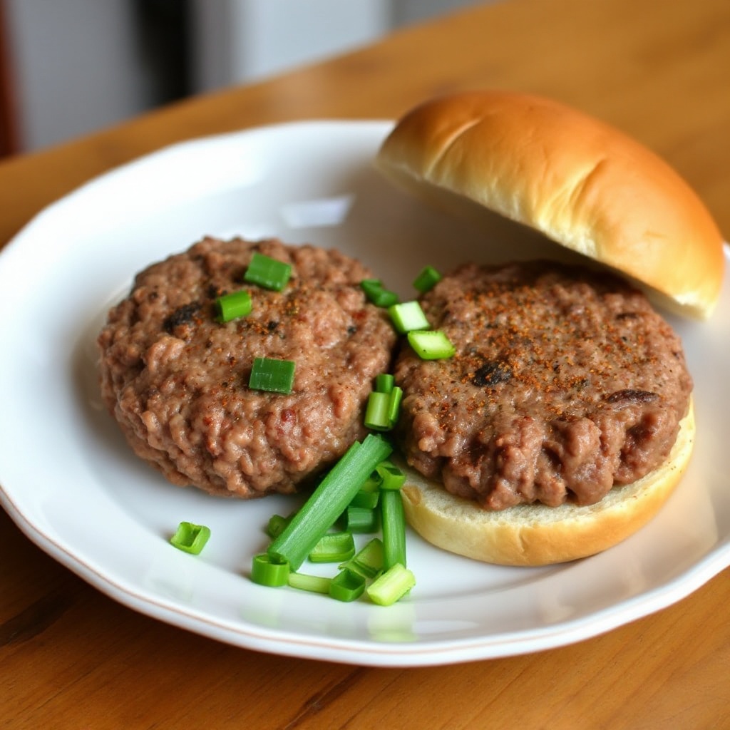 Hamburger di Manzo in Stile Cajun