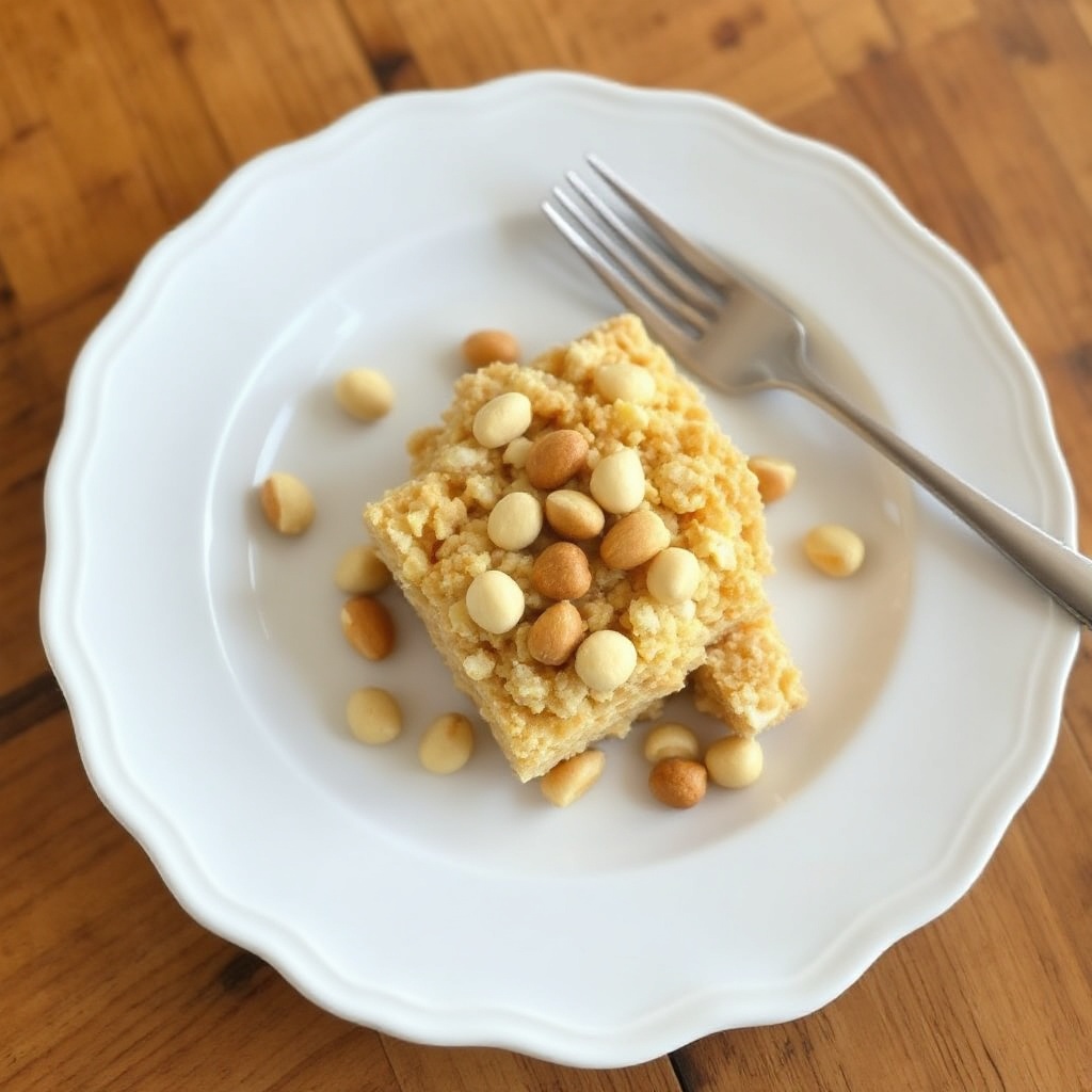 Festlicher Macadamia-Nuss-Crunch