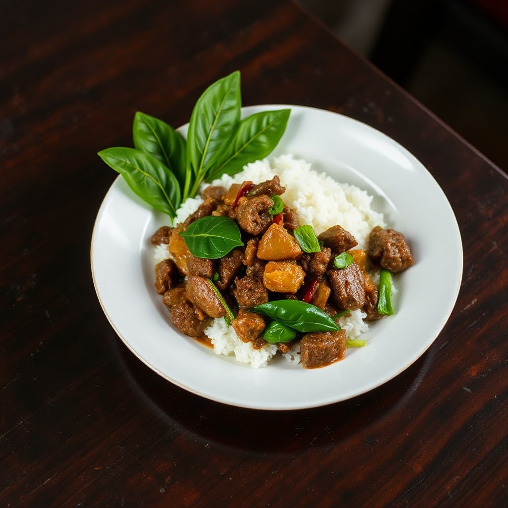 Spicy Basil Beef Stir-Fry