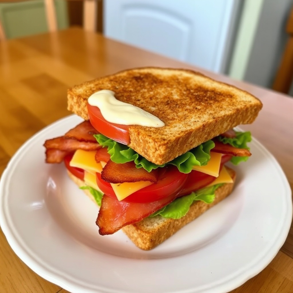 Panino BLT a Doppio Strato