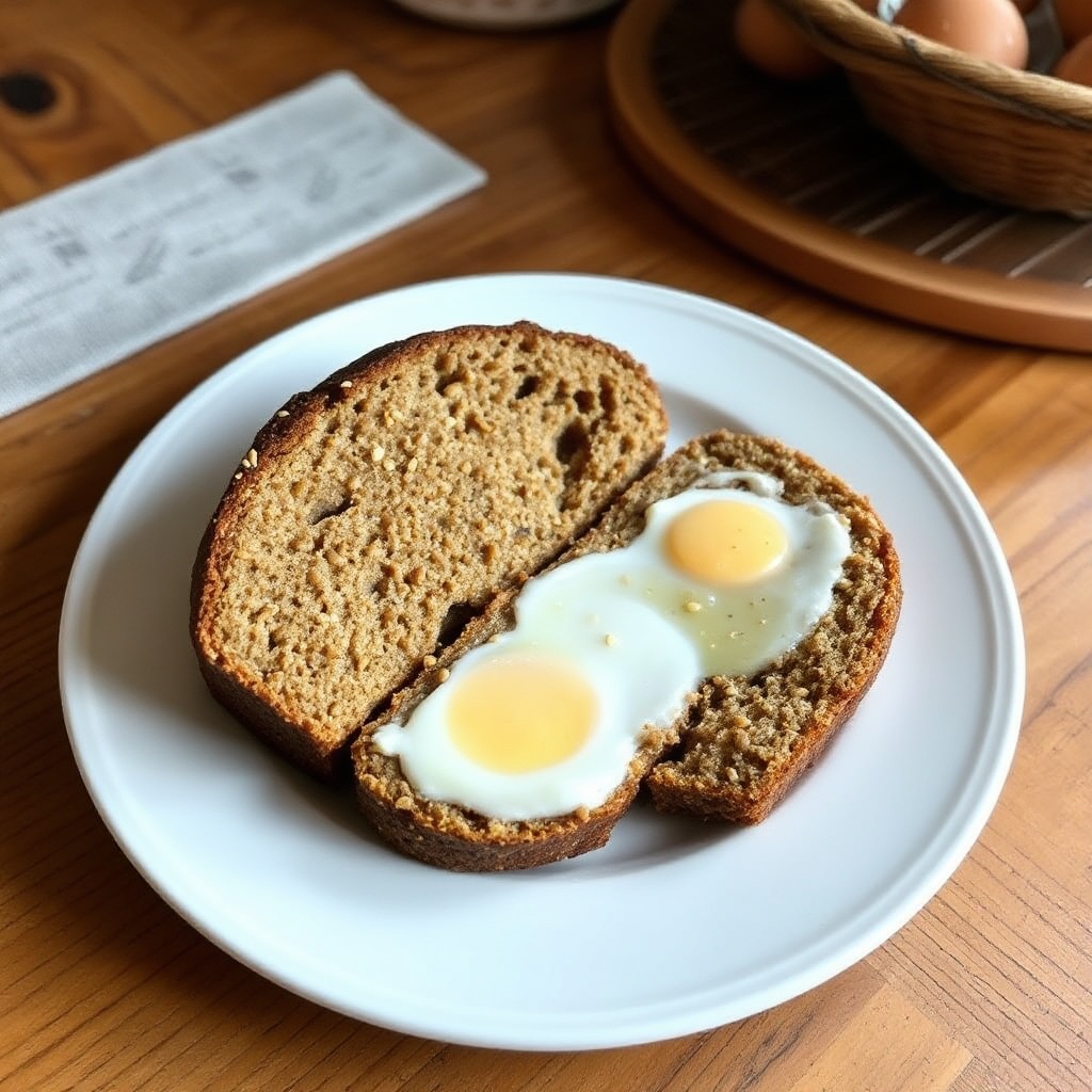 Pane di Grano Saraceno Senza Glutine con un Tocco Nocciolato