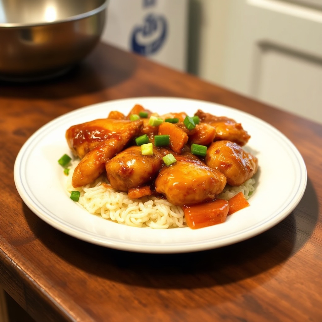 Pollo Glassato all'Arancia Dolce e Salato