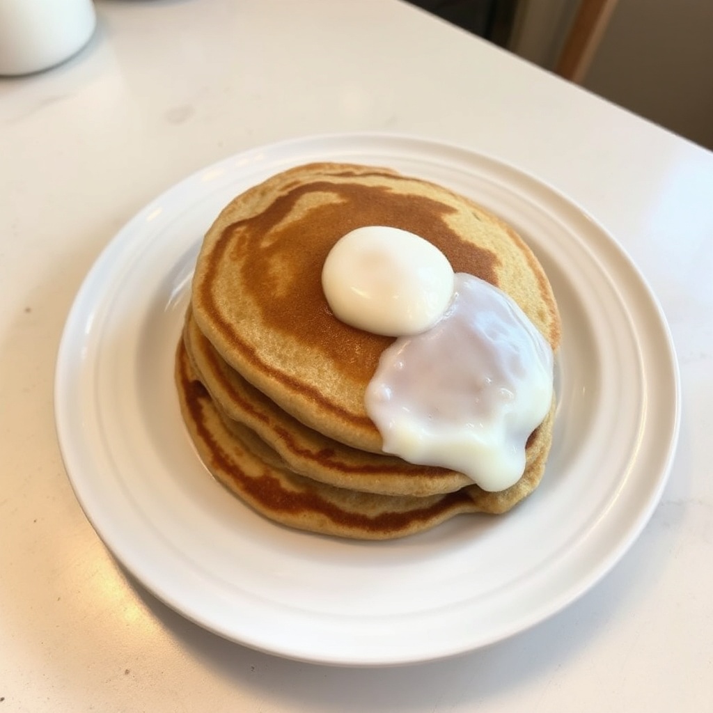 Fluffige Vollkorn-Buttermilch-Pfannkuchen