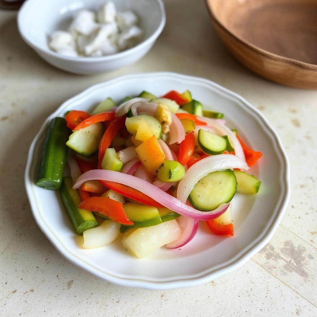 Quick and Tangy Refrigerator Pickles