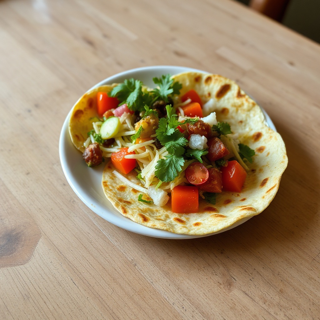 Knusprige Tortilla-Salat-Schalen