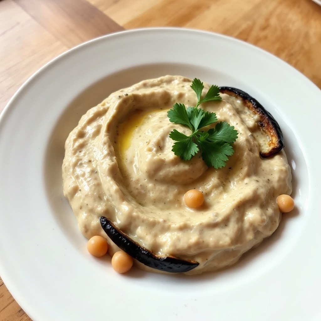 Creamy Roasted Eggplant Dip