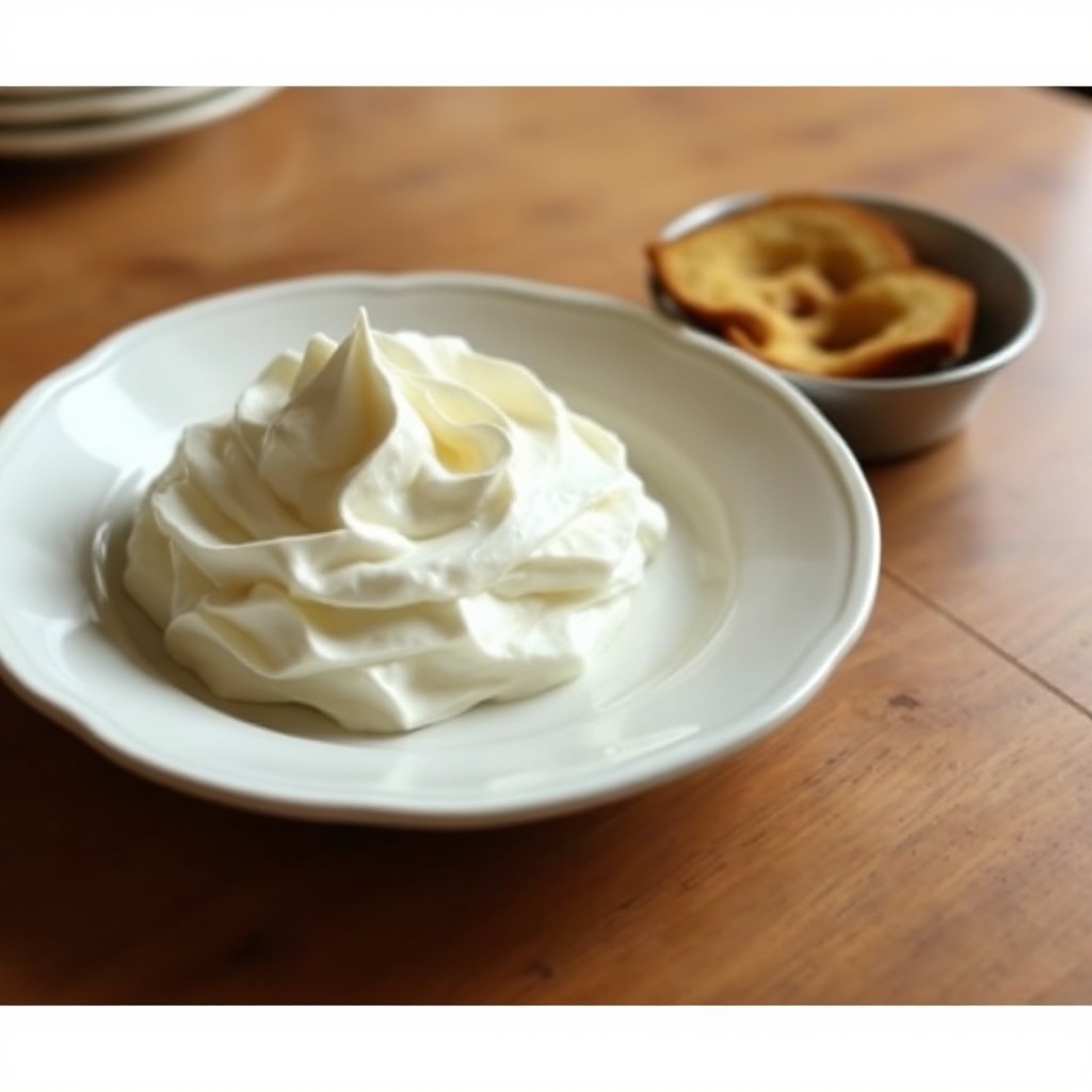 Creamy Vanilla Whipped Topping