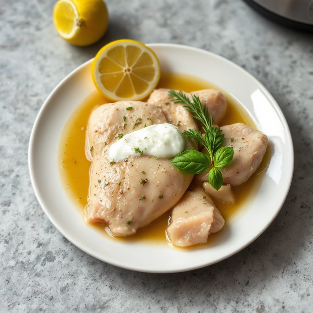 Pollo alle Erbe e Limone nella Pentola a Pressione