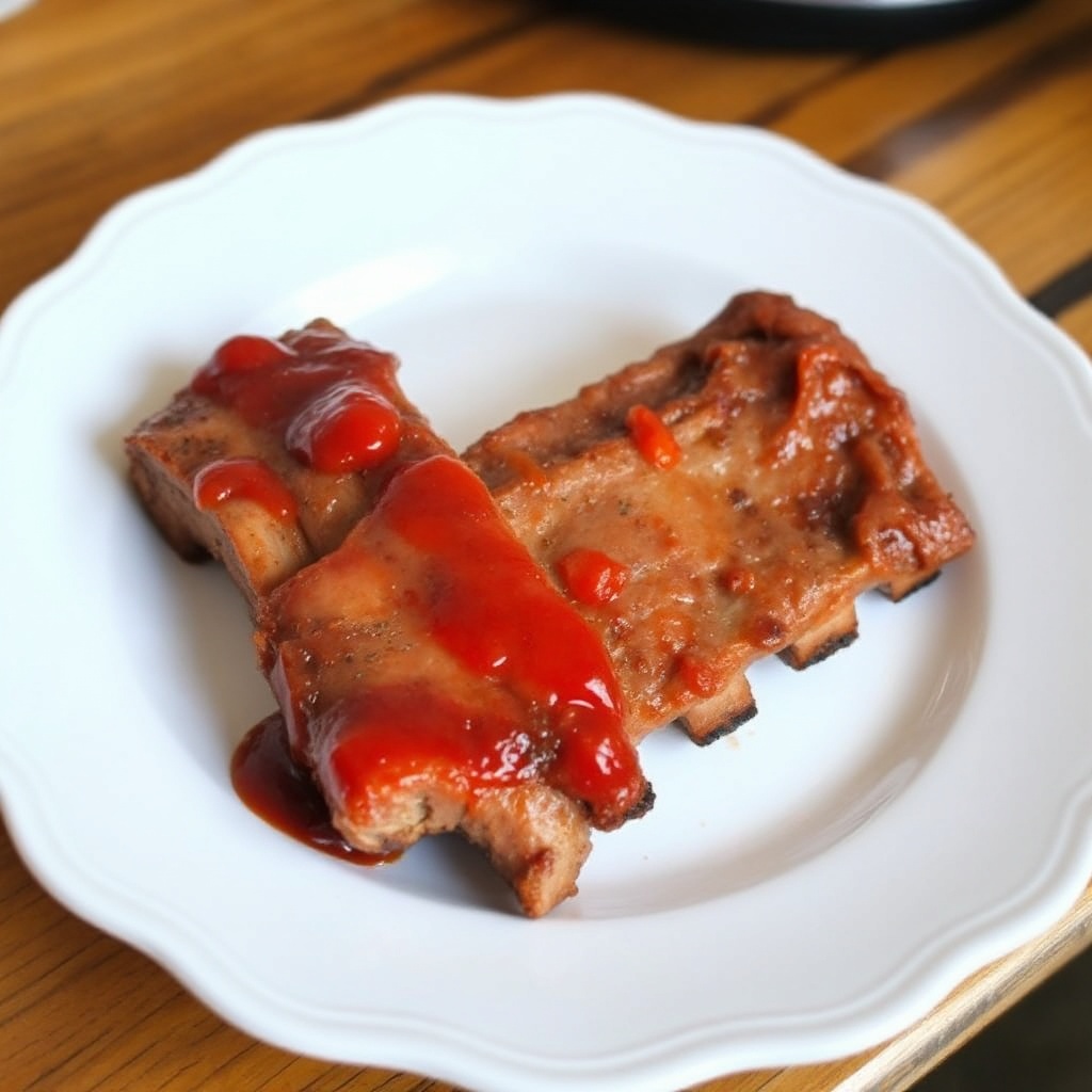 Zarte Barbecue-Rippchen im Schnellkochtopf