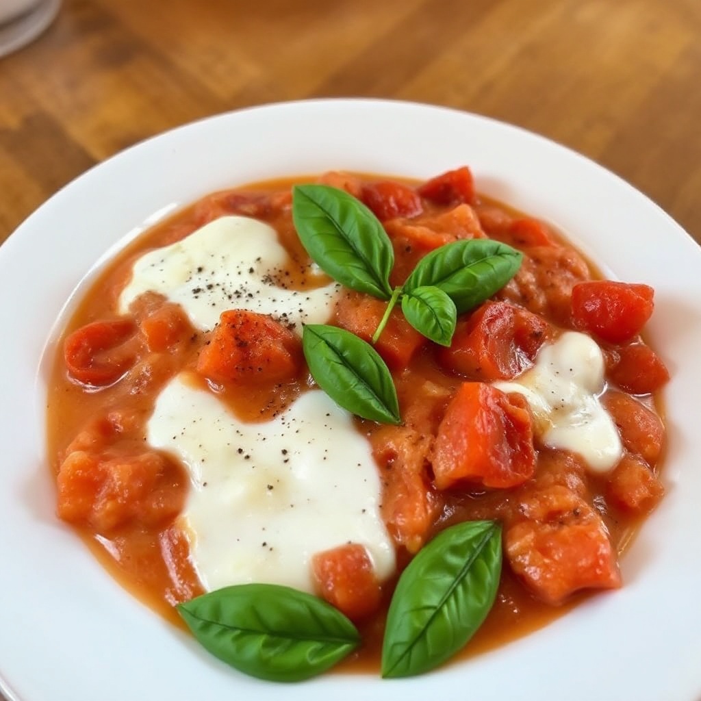 Cremige Tomaten-Basilikum-Delikatesse