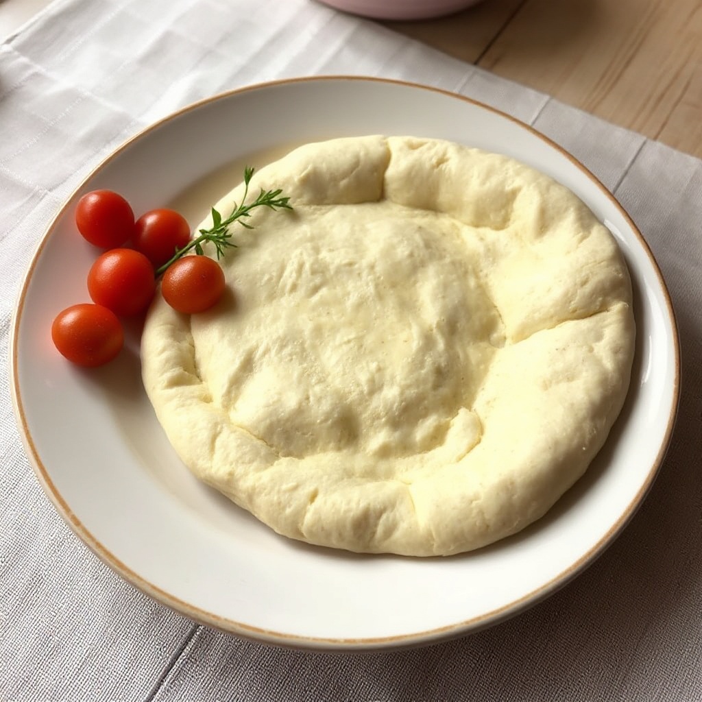 Einfache hausgemachte Pizzateig