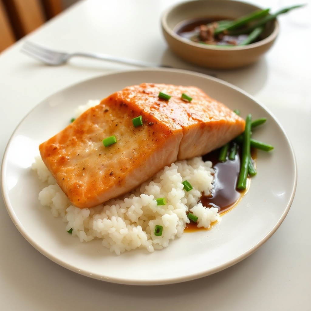 Asian-Style Baked Salmon Delight
