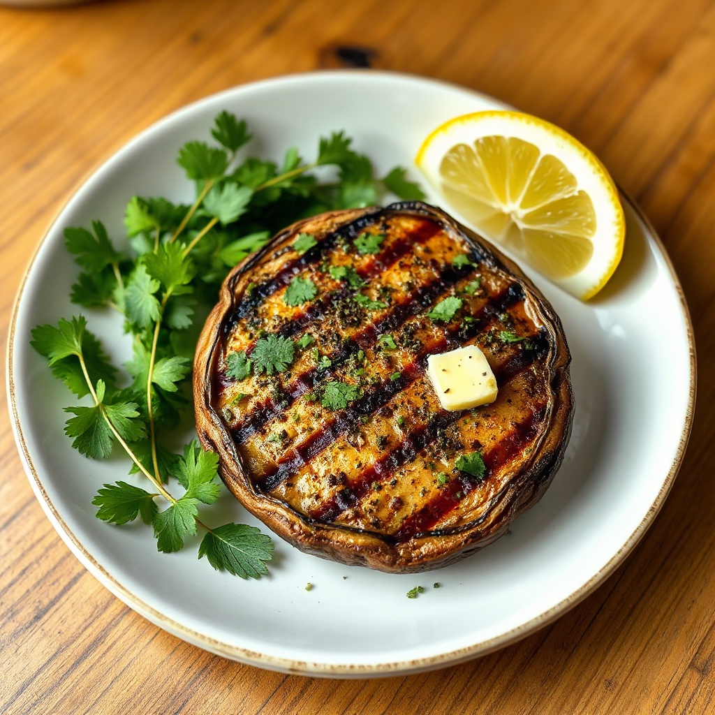 Kräutergegrillte Portobello-Pilze