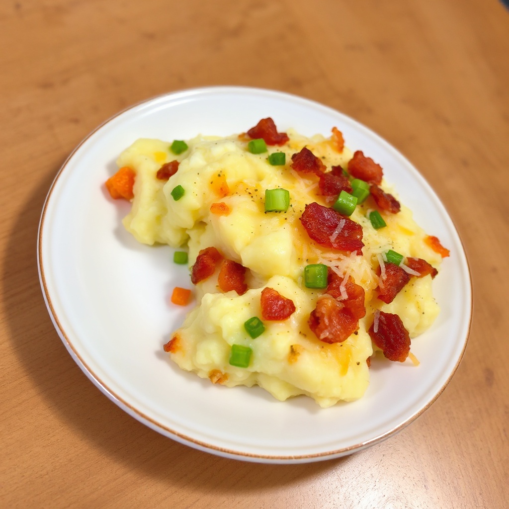 Käse-Bell-Paprika-Kartoffelauflauf